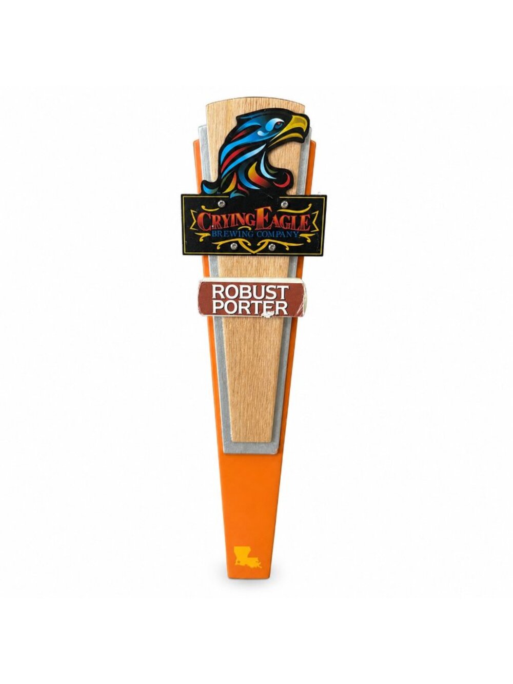 Crying Eagle Robust Porter Beer Tap Handle Draft Knob
